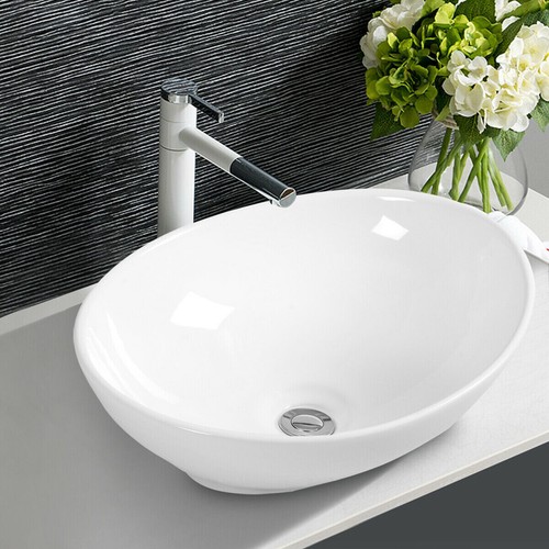 Modern bathroom ceramic basin - bathroom,