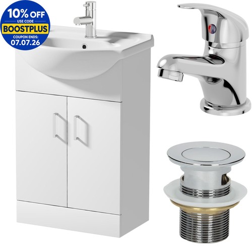 550mm freestanding bathroom - 550mm,