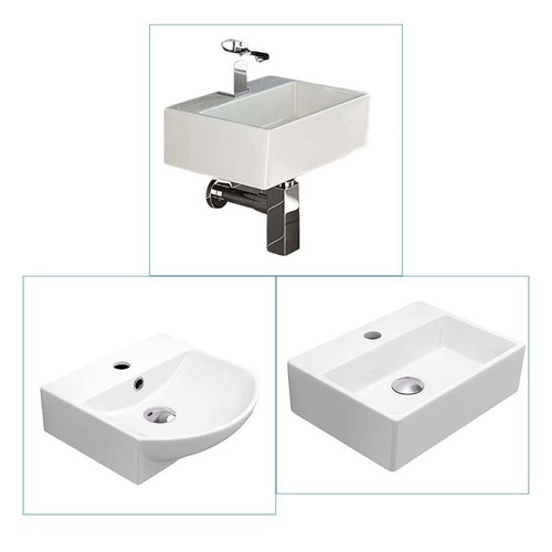 Bathroom basin wall hung - bathroom,